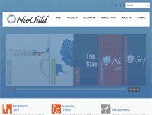 Tablet Screenshot of neochild.com